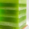 Свеча интерьерная кубик Яблоко