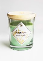 Ароматическая свеча из соевого воска с эфирным маслом бергамота